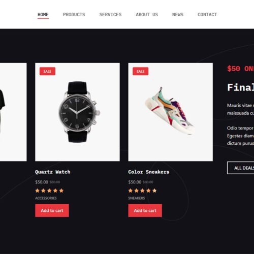 ITM-001-06 example of business website with fast launch on WordPress