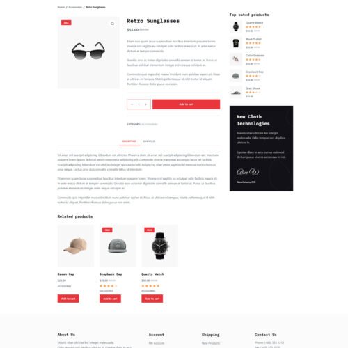 ITM-001-08 product showcase on launch-ready WordPress online shop