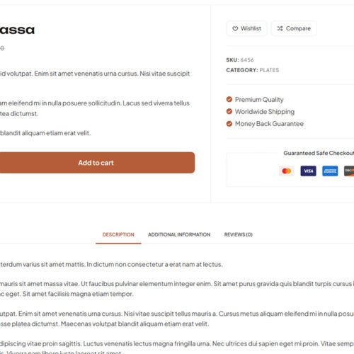 ITM-003-06 Checkout page of a WordPress e-commerce site with clean layout and user-friendly design for fast conversion
