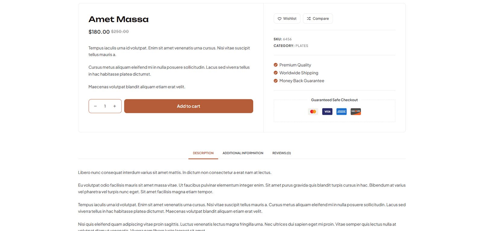 ITM-003-06 Checkout page of a WordPress e-commerce site with clean layout and user-friendly design for fast conversion
