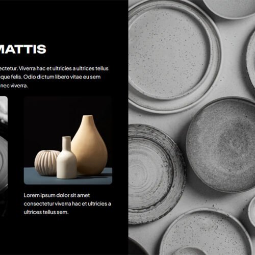 ITM-003-10 Promotional banner from a pottery e-commerce WordPress site, highlighting seasonal offers with a clean design and fast-loading layout.