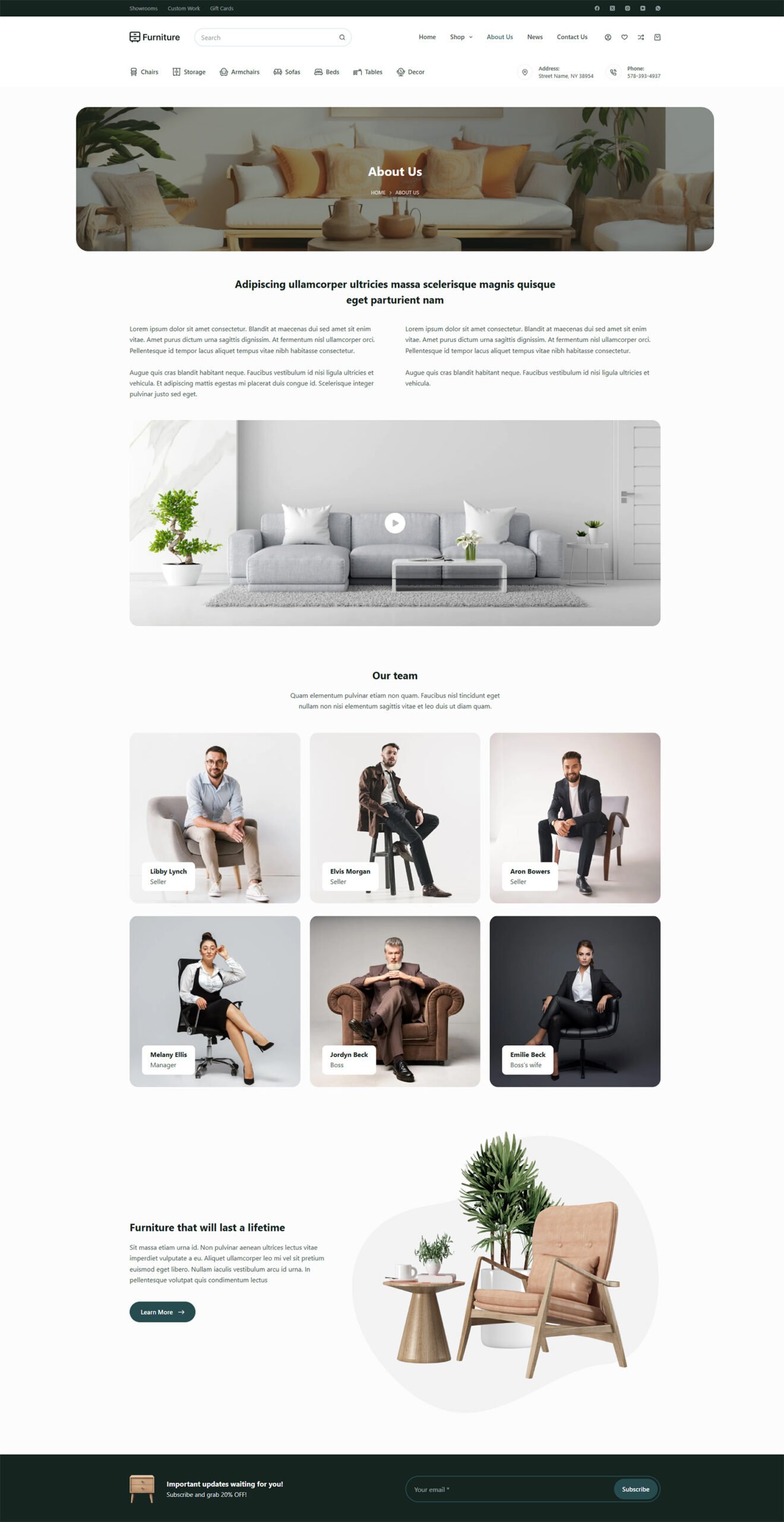ITM-008-04 Navigation and category filter UI — drag-and-drop editing on a beginner-friendly WordPress site