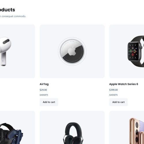 ITM-009-03 Product grid with modern interface — WooCommerce-optimized layout for digital goods