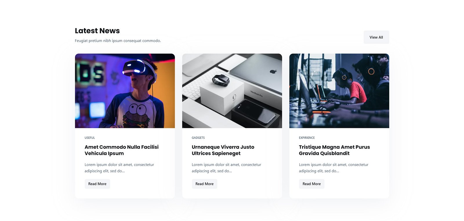 ITM-009-05 Storefront layout for electronics and smart devices — modern web design ready to launch fast