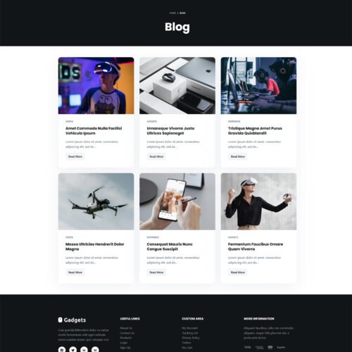ITM-009-06 Minimalist homepage with smart navigation — buy website for business with no setup hassle