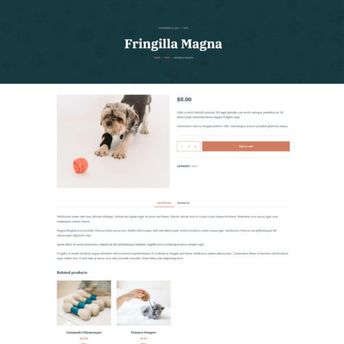 ITM-014-01 product detail page in SEO optimized WordPress e-commerce site with clean layout