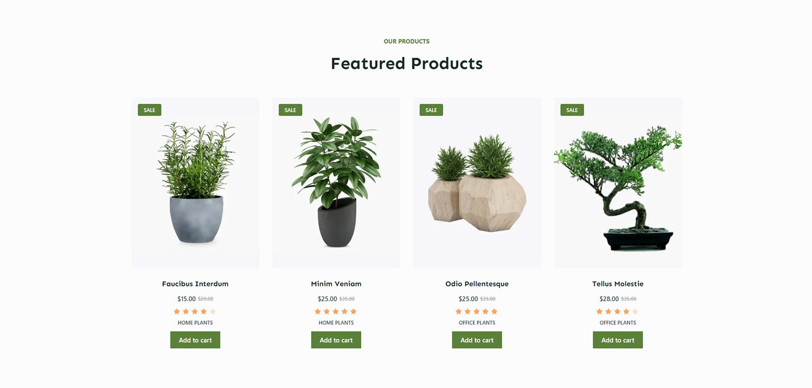 ITM-07-02 Product catalog with advanced filters and clean design — ready-made e-commerce layout for wellness brands